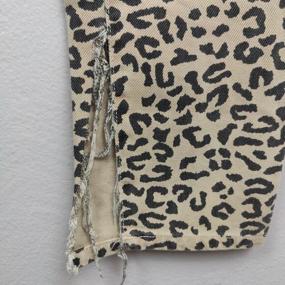 Revice Uptown On The Spot Leopard Animal Print Jeans Womens‎ 26 Leopard Print - Picture 5 of 10